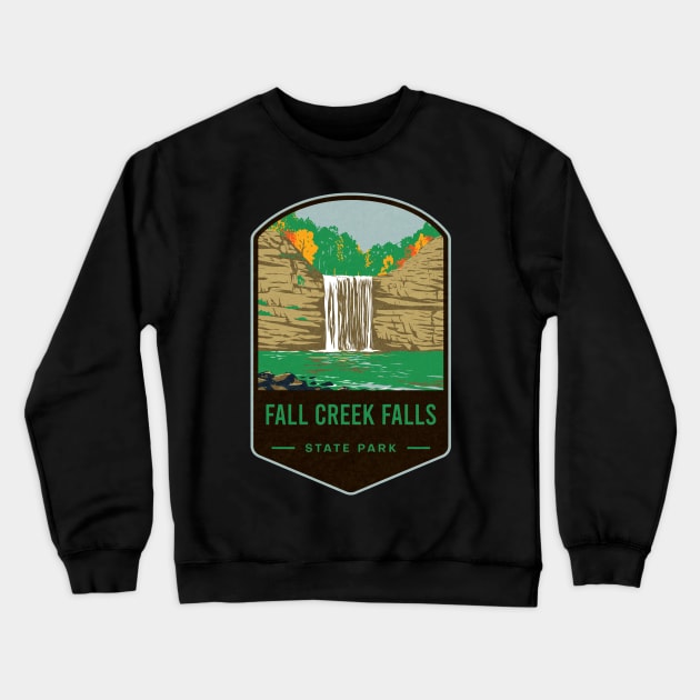 Fall Creek Falls State Park Crewneck Sweatshirt by JordanHolmes